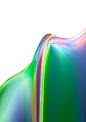 Colourful  glass luxury melting smooth sophiticated tactile Technology