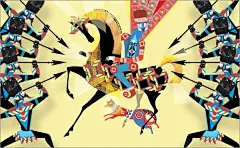重色细绘的莱斯利·巴恩斯插画作品（一）(2)_设计欣赏_影楼数码_黑光网