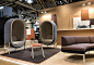 CAPSULE soft seating collection for PALAU : Capsule soft seating collection offers a stylish solution to the increasing need for concentration and privacy in office environments. In an atmosphere of security, comfort, and innovation you can make phone cal