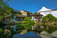 牧生生牧采集到A素材-中式园林庭院