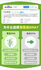 美国Life'sDHA儿童青少年眼脑发育高纯度海藻油90粒*3进口DSM-tmall.hk天猫国际