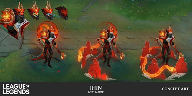 League of Legends skins-花瓣网