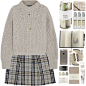 A fashion look from December 2015 featuring oversized shirt, wool skirt and falke tights. Browse and shop related looks.