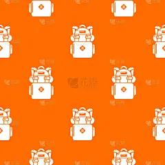 背包,式样,徒步旅行,橙色,几何形状,行李,背包客,壁纸,设备用品,书包