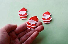 哆啦依梦采集到圣诞老人折纸