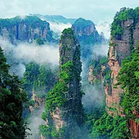 湖南张家界/黄石寨/天子山/宝峰湖/土家风情园/长沙/韶山双卧六日,3日游北京到张家界旅游线路