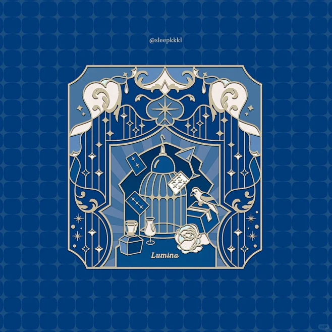 封面设计 | 藏书票 | Lumina（...