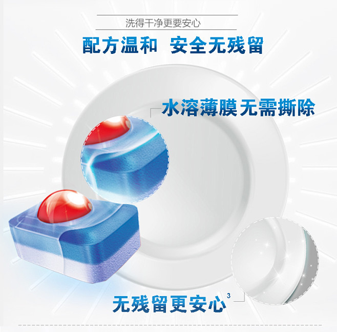 【finish大型多效合一洗碗块396g...