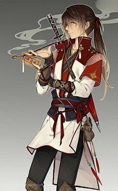 一米雪采集到古风二次元美男