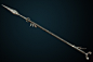 Medieval spear, Dmitrii Plotnikov : High-poly model of the medieval spear for Life is Feudal.