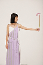 绑带撞色基础款吊带连衣裙 19SS Moonlight Dreamer原创独立设计-淘宝网