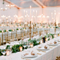 Reception Tent with Candles