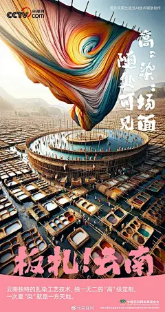 厉害，这组AI云南海报被央视点赞！|光影|古风|雅韵|ai|云南省|中国中央电视台_网易订阅