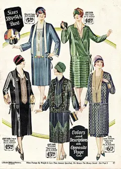 #绘画参考# 1920年代服饰海报，每晚十二点之… - 半次元 - ACG爱好者社区