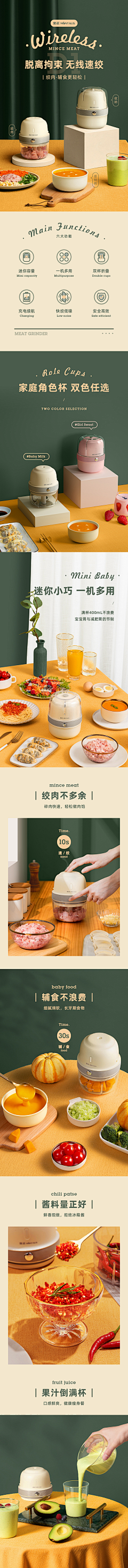 天气预豹采集到电子家用详情页