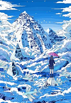 手绘插画设计的照片 - 微相册