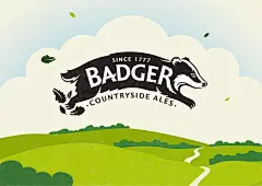 酒包装设计，酒包装盒，白酒包装，葡萄酒包装，红酒包装，啤酒包装-英国 BADGER 啤酒-优秀包装展品-包联网-中国包装设计与包装制品门户网