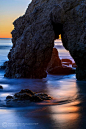 Ocean Arch, Malibu, California: 