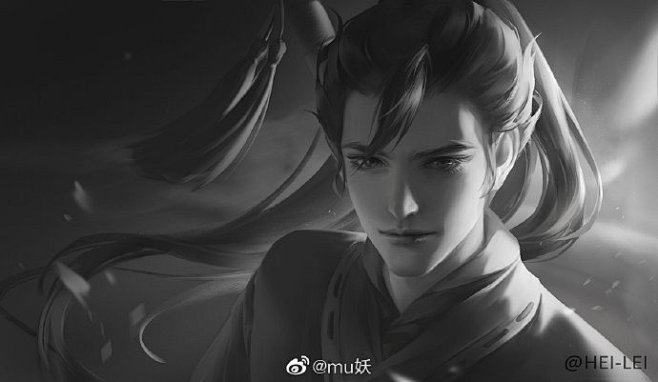 #叁乔创造营1期#  之前黑白头像作业~...