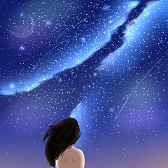 星河夏之缘采集到天空的故事