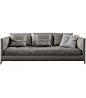 Andersen Slim 103 Quilt Sofa Minotti
