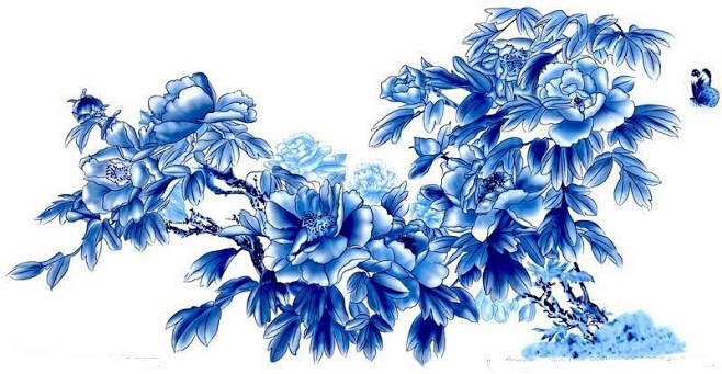 青花图精美图片
