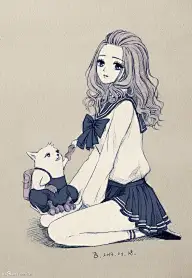 漫画里的那些女孩