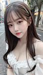 写实美女，主页更多风格美女等你同款 | 无界AI