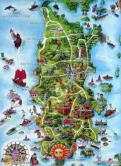 Makaruina采集到地图