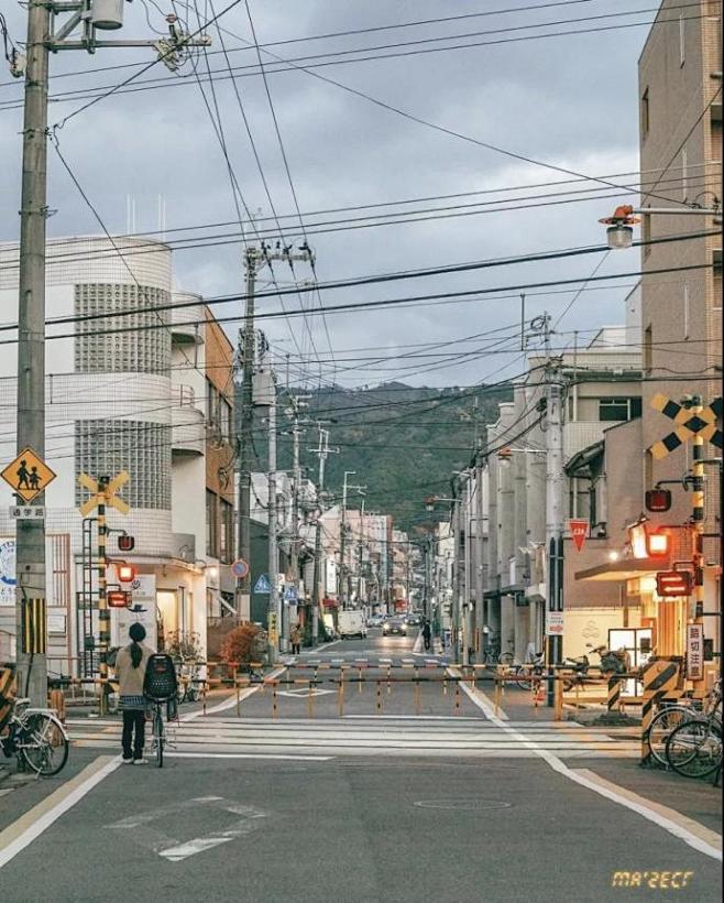 日本街道街景城市小镇乡村日系摄影小清新景色