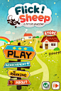 Flick Sheep!手机游戏界面_游戏手机界面_黄蜂网