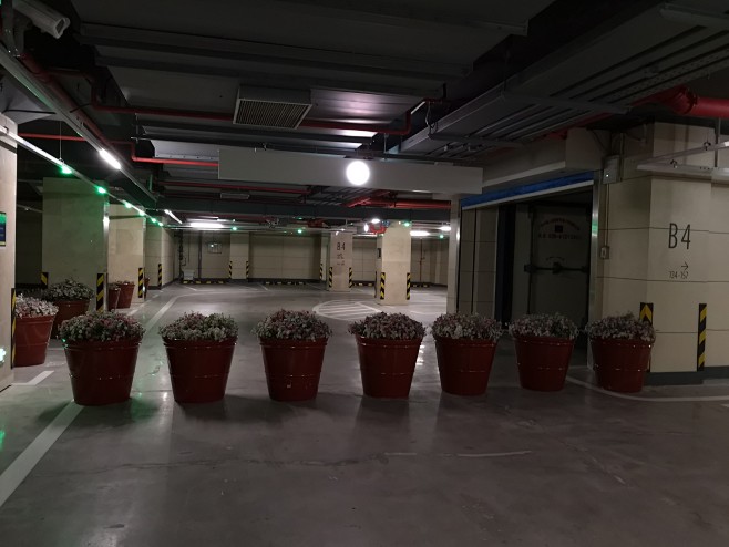乔鑫 花箱路障