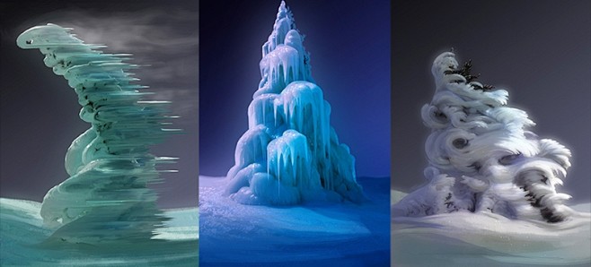 冰雪奇缘设定氛围
