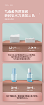 德佑一次性洗脸巾抽取式擦脸巾洗面巾加厚加大干湿两用纸洁面6包-tmall.com天猫