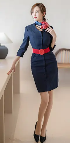 空姐装 奶瓶土肥圆 (2)