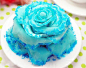 蓝色妖姬蛋糕 #吃货# #蛋糕# #甜品#