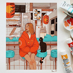 coDanniel采集到sibylline Meynet 插画师