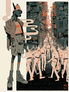 【#画师推荐#】 画师：SQUIDDY

杜宾也太帅了吧

 犬科动物绘制参考请戳→ O网页链接

#人物##板绘##画画##绘画##插画# ​​​ ​​​​