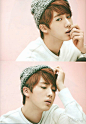 防弹少年团 BTS 金硕珍（JIN）AJ×THE STAR杂志扫图
