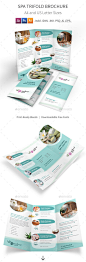 Spa Trifold Brochure - Informational Brochures