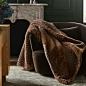 Faux Fur Oversized Throw