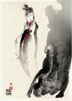 秋末九集之二插画艺术插画丝鸣_原创作品-_14