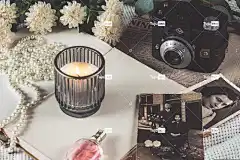 蜡烛 4K壁纸 高清壁纸 酷背景 全高清壁纸 旧的明信片 相机