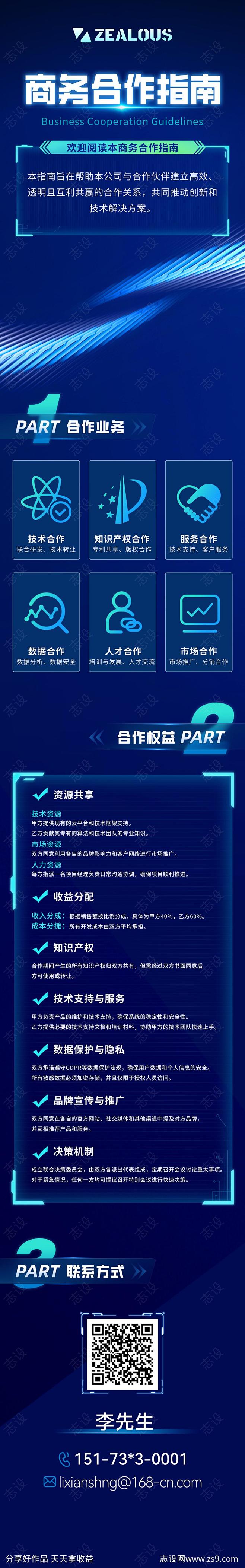 合作指南科技长图-源文件-志设网-zs9...