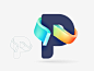 P Paint Logo by Yoga Perdana - Logo Designer on Dribbble