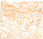 【印象厦门】城市主题插画插画设计