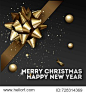 happy new year 2018 greeting card or poster template flyer or invitation design.