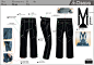 Ski clothes Outerwear sketches FLATSKETCHES technicalsketches flat spec sketches Spec winter Wintersport sport sportclothes jacket pants accessories