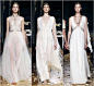 Valentino Haute Couture S/S 2016┃华伦的环球旅行从东欧拜占庭游历至东方国度，模特赤足而行，金蛇狂舞刚柔并济～仙裙各家都在造，都似女神般神圣唯美的就只有华伦家～～～