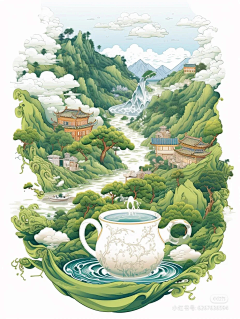 cookiemoon采集到国风插图